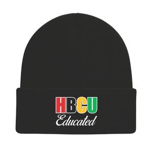Hbcu หมวกบีนนี่แอฟริกันเพื่อการศึกษาหมวกอะคริลิคปักด้วยกำมะหยี่หมวกแฟชั่นสำหรับชมรมกรีก - Product Image 2