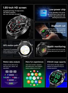 Reloj Inteligente G4 PLUS Ligero de 53g con Llamadas Bluetooth, WiFi, Asistente de Voz IA, Llamadas y Notificaciones para el Trabajo y Reuniones - Product Image 2