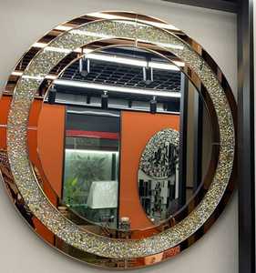 Modern minimalist, Decorative mosaic frame standing <b>mirror</b> Modern minimalist, Decorative mosaic frame standing <b>mirror</b> - Product Image 1