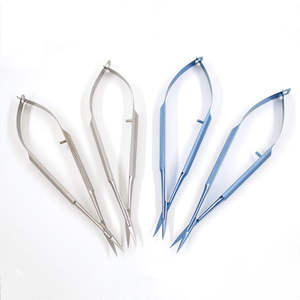 Instruments chirurgicaux ophtalmiques manuels en acier, porte-aiguilles micro sans verrouillage par SurgiRight Instruments - Product Image 2