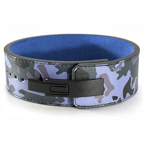 Cinturones de gimnasio de levantamiento de pesas de cuero de vaca de alta calidad 2024, logotipo personalizado, palanca de levantamiento de pesas Unisex, equipo de levantamiento de pesas - Product Image 5