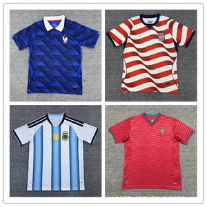 Nouveaux maillots de football saison 2026, versions supporters disponibles pour 48 équipes, uniformes de football Argentine & Brésil, hauts d'entraînement à séchage rapide - Product Image 4