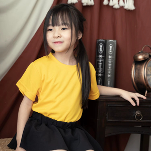 Camiseta Unisex de Cuello Redondo Ultifresh para Niños, Informal, de Verano, 100% Poliéster, Secado Rápido, Transpirable, Ecológica, Certificada por SGS - Product Image 6