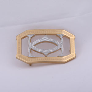 Cinturón para hombre Hebilla personalizada Estilo de diseño loco a mano en plata de ley 925 Moissinatie Diamante Estilo hip hop Hebilla de lujo - Product Image 3