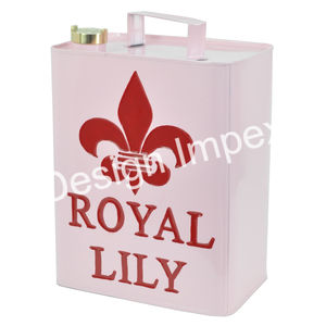 Lata de aceite de metal, latas y cubos personalizados de marca promocional, latas de contenedor diésel de gasolina de metal de la mejor calidad al mejor precio al por mayor - Product Image 6