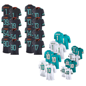 Nouveau maillot de l'équipe de Miami 2025, maillot de football américain, logo cousu, chemise brodée, maillot de football américain personnalisé avec logo - Product Image 1