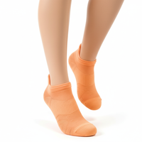 Bande élastique personnalisée pour baskets de sport avec languette de traction, antidérapante, bout sans couture, invisible à la cheville, en polyester, pour robe femme