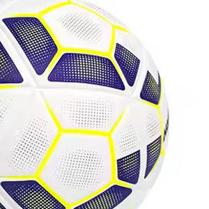 Balón de fútbol de cuero PU de alta calidad Alaay, tamaño 5 personalizable, Fútbol para entrenamiento de partidos y uso promocional - Product Image 3