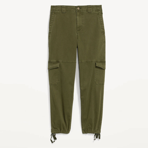 Pantalones cargo Acampanados para mujer, transpirables, ligeros, de talla grande al por mayor, ropa informal, pantalones cargo acampanados de lana para mujer, servicio OEM - Product Image 4