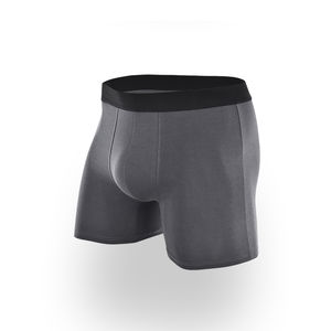 Cómoda ropa interior para hombre con logotipo personalizado OEM ODM, calzoncillos bóxer para hombre, calzoncillos clásicos elásticos de algodón sólido, Calzoncillos Bóxer - Product Image 3