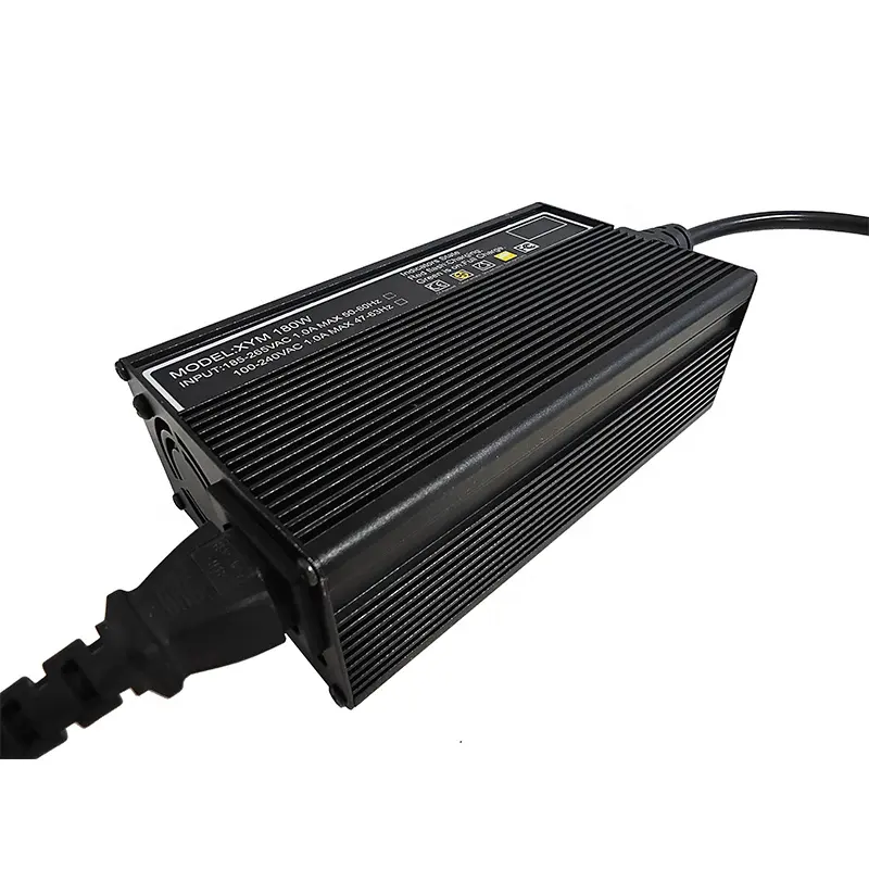 hot selling 12v 14.5v battery charger half sealed 24v 29.4v 36v 44.1v dc lifepo4 3a 4a 5a 6a 8a Chargers For Lifepo4 Battery