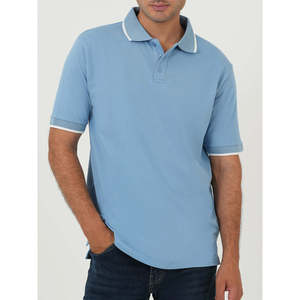 Camisa de Hombre CARILLO con Logotipo Personalizado, Elegante, Corte Regular, Sólida, Manga Corta, Tallas Grandes, Bordado Oscuro, Detalles en Color, Seda - Product Image 4