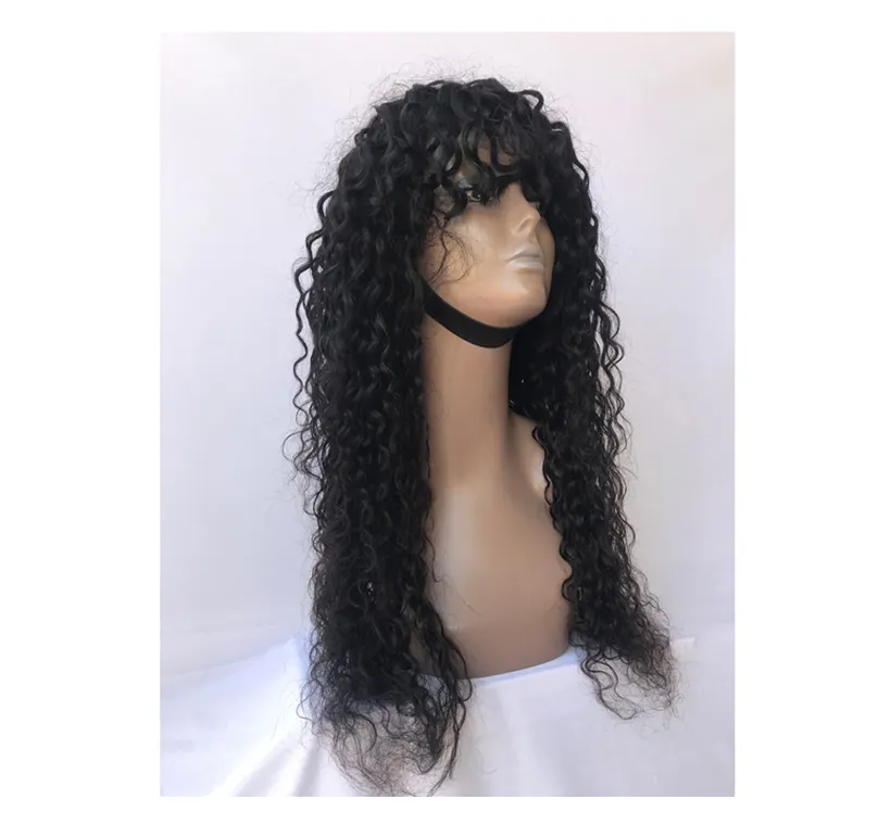 Profissionais em venda Top Notch Qualidade 24 Polegadas Raw Cambojano Bob Loose Curly Extensão Peruca de Cabelo Humano para Venda