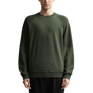 Vente en gros OEM de sweat-shirt uni à col rond en coton polaire de haute qualité avec logo personnalisé et surdimensionné pour hommes en haute qualité, à prix convenable - Product Image 3
