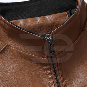 Veste en cuir pour homme, vêtement d'extérieur de mode, vêtements d'hiver, vêtements en cuir durables, design moderne - Product Image 3