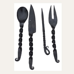 Fourniture en gros artisanale Design personnalisé couverts en métal de la plus haute qualité ensemble de couverts de luxe pour le dîner hôtel restaurant - Product Image 3
