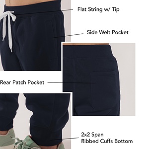 Joggers de Hip Hop de cintura alta para hombre, nuevos pantalones de chándal multibolsillos sólidos con estilo informal, pantalones de tela oscura para hombre - Product Image 5