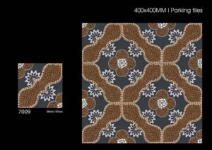 Baldosas para Entrada de Vehículos Resistentes a la Intemperie, 40x40cm 400x400mm, Revestimiento Cerámico Mate para Estacionamiento y Espacios Abiertos - Product Image 3