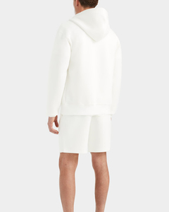 Sweat à capuche zippé pour hommes coton de qualité supérieure mélange de polyester capuche double couche poches zippées cordons réglables confortables - Product Image 2