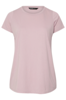 Camiseta de Manga Corta para Mujer, Talla Grande, Transpirable, Informal, Color Rosa Claro, Superventas, Suministro OEM/ODM, 300 g/m², Personalizable