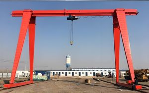 गर्म बिक्री Mh गैन्ट्री क्रेन 5टन 8टन 10 टन 12 टन 150 टन 18टन 20टन सिंगल गार्डर गैन्ट्री क्रोन मूल्य - Product Image 5