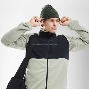 Ropa Nardon, venta al por mayor, chaqueta de lana transpirable, abrigo cálido de invierno personalizado con cuello levantado, abrigo suelto para hombre con bolsillos - Product Image 3