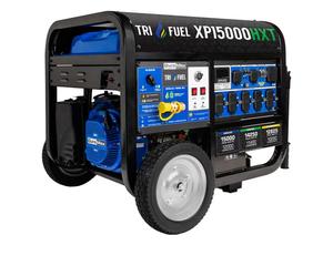 เครื่องกำเนิดไฟฟ้าสำรองสำหรับบ้านแบบพกพา DuroMax XP15000HXT 15000 วัตต์ รุ่นใหม่แกะกล่อง ของแท้ ใช้ได้สามระบบเชื้อเพลิง พร้อมระบบเตือน CO พร้อมการรับประกัน - Product Image 1