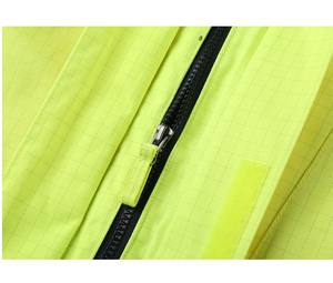 เสื้อแจ็คเก็ตกันฝนกันน้ำฤดูหนาวมีฮู้ดแถบสะท้อนแสงเสื้อแจ็คเก็ตนิรภัยเสื้อสะท้อนแสง - Product Image 5