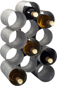Porte-bouteille de vin en fer forgé Bouteille de fer Rustique Français Bistro Barware Déco Amateurs de vin Cadeau Paris Hôtel Décor - Product Image 3