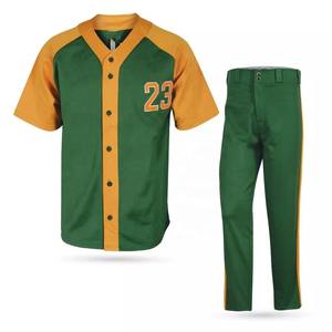 Nouveau modèle personnalisable d'uniforme de baseball et softball respirant avec service OEM disponible - Product Image 1