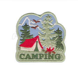 Best Selling High Quality Professional Embroidery <b>Badges</b> New Design Wholesale Low Price Embroidered <b>Badges</b> - Product Image 1