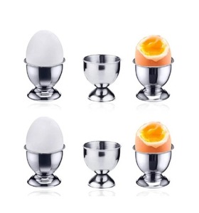 Customized <b>Logo</b> Portable Stainless Steel Egg Cup Elegant Egg Holders and Stands to Start Your Day in Style - Product Image 6