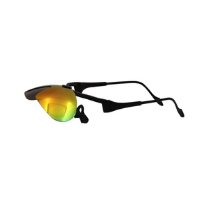 Pickleball Clip-On Eyewear with % UV Protection Non-Polarized Semi-Rimless <b>Frame</b> Box Packed for Men Black & Robin's Egg Blue - Product Image 2