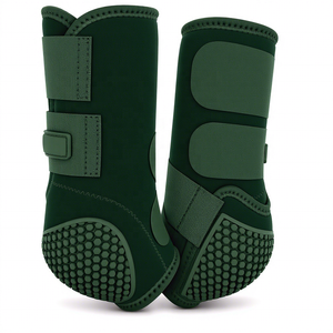 Botas Euro Cavall Premium Verde Esmeralda para Caballos, Botas Cómodas para Deportes Ecuestres, Medicina Equina 2026 - Product Image 1