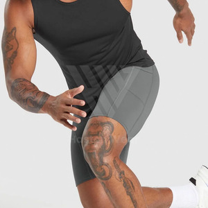 Pantalones Cortos de Compresión para Entrenamiento, Hechos de Tela Elástica Suave que Brinda Soporte Firme y Servicio de Impresión Personalizada - Product Image 5