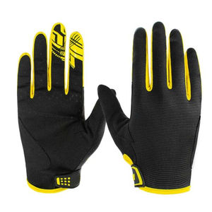 Guantes de moto resistentes a la intemperie de fibra de carbono de cuero completo Guantes de montar en bicicleta de montaña MTB Road Precio al por mayor Guantes de motocross - Product Image 6