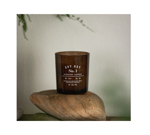 Caja de regalo de Acción de Gracias personalizada, portavelas de cera de soja para aromaterapia, tarros de vidrio, cera de parafina, tapa de madera, decoración a granel, aroma de color - Product Image 1