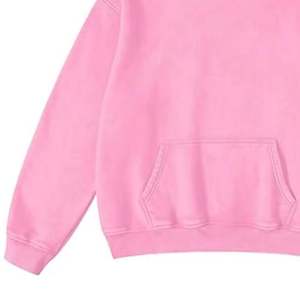 Sweatshirts pour femmes Fabricant Plus Size French Terry Crew Neck Printed Solid Knitted Casual Drop Hoodies Oversized Sweatshirt - Product Image 5