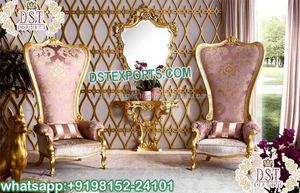 Sillas de estilo turco tallado a mano, estilo barroco, para sala de estar, Villa de lujo, tallado a mano - Product Image 4