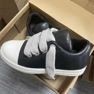 New luxury series solid-color patchwork style fashionable men's and women's sports casual walking shoes and casual shoes - Product Image 5