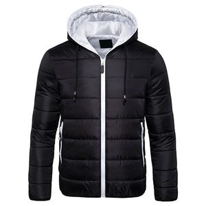 High Quality Men Winter <b>Puffer</b> <b>Jackets</b> Customized Logo Front Breathable Street Wear 2025 New Arrival - Product Image 3