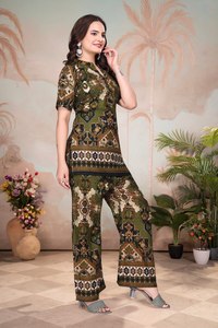 NUEVO JUEGO DE CORDONES IMPRESOS DIGITALES PARA OFICINA Y FIESTA SOLO PARA NIÑAS JUEGO DE CORDONES ETHENIC WEAR NO DUPATTA - Product Image 4