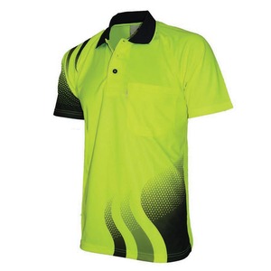Sublimación en blanco poliéster liso camisetas logotipo personalizado impresión hombres polos - Product Image 1