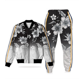 Chándal de sublimación de talla XL 6XL para mujer de alta calidad, chándal de gran tamaño con cremallera, estilo informal, traje de jogging de invierno, Sudadera con capucha tejida - Product Image 5