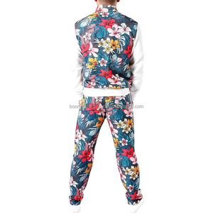 Ensemble de survêtements à sublimation imprimé intégral vibrant, léger, durable pour l'entraînement, la course et la performance athlétique. - Product Image 3