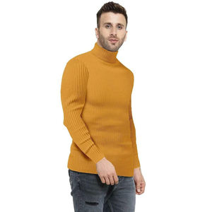 Haute qualité doux confortable Mohair mode porter pull pour hommes Logo personnalisé respirant nouveau style pull col rond pull - Product Image 4