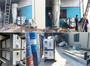 Précipitateur Dr.Air KT16000 Purificateur de fumée de cuisine électrostatique avec 2 types de filtration électrostatique sèche et humide - Product Image 6