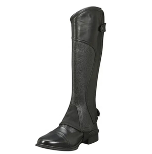 Pro Best Horse Riding Diamond Cowhide Leather Equestrian <b>Half</b> <b>Chaps</b>/Custom Equestrian Diamond Leather <b>Half</b> <b>Chaps</b> - Product Image 2