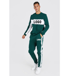 ชุดวอร์มผู้ชายราคาส่งถูกแบบกำหนดเอง ชุดวอร์มผ้าเฟรนช์เทอร์รี่ ชุดวอร์มแบบยูนิเซ็กซ์ ชุดกีฬาผู้ชาย ชุดฮู้ดดี้ - Product Image 3