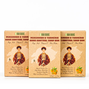 Jabón exfoliante cúrcuma caqui limpieza profunda - Product Image 4